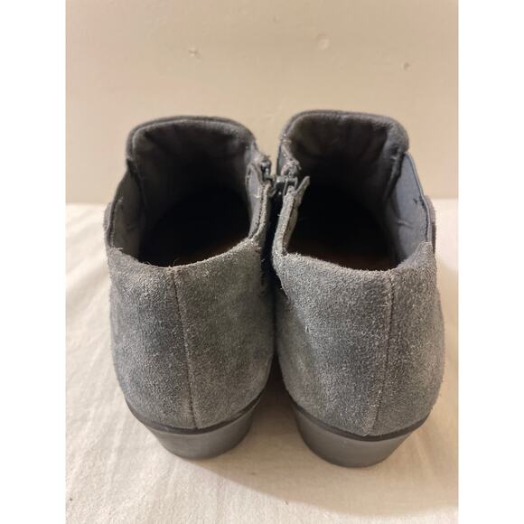 Earth Origins Women's Size 9 Christine Ankle Boots Booties Blue Suede‎ - Picture 4 of 7